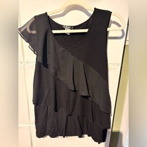 Cha Cha Vente Black Sleeveless Top